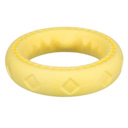 Hundleksaker för vatten och land Float Ring Gul
